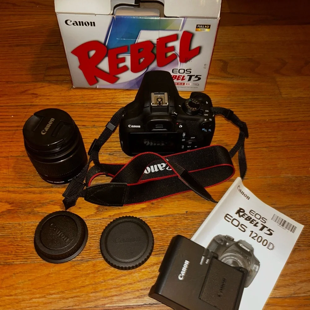 Canon Black Digital Camera Professional Model